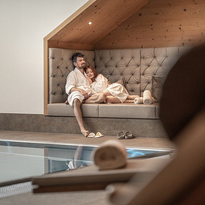 Pure swimming experience at Hotel Post